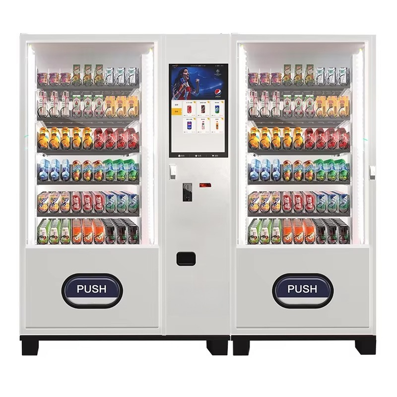 Food And Snacks - Otomatik Soğuk İçecek Otomatı Akıllı İçecek