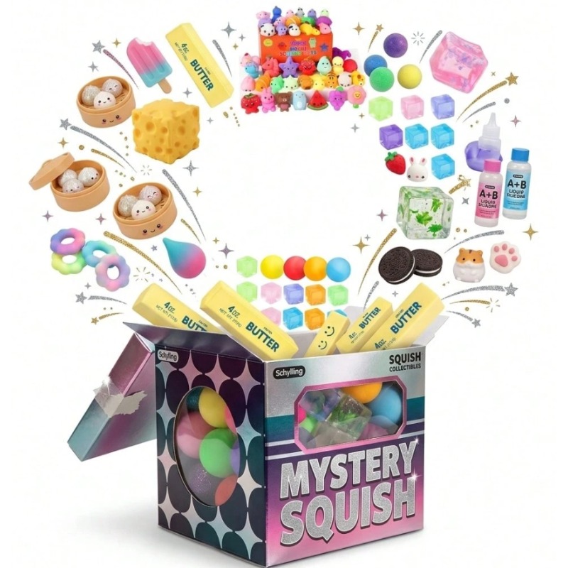 Food And Snacks - 1PC İpeksi Yumuşak Squishy Kör Kutu
