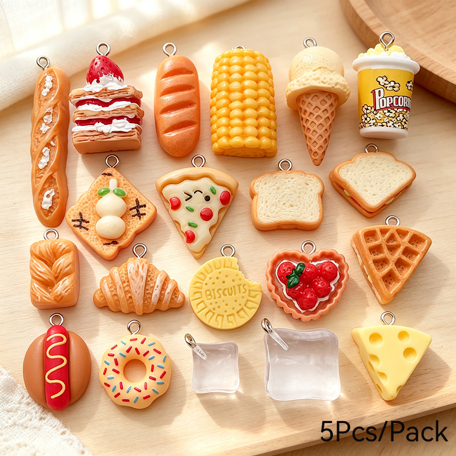Food Zinc - Simüle edilmiş 5 adet/paket reçine gıda