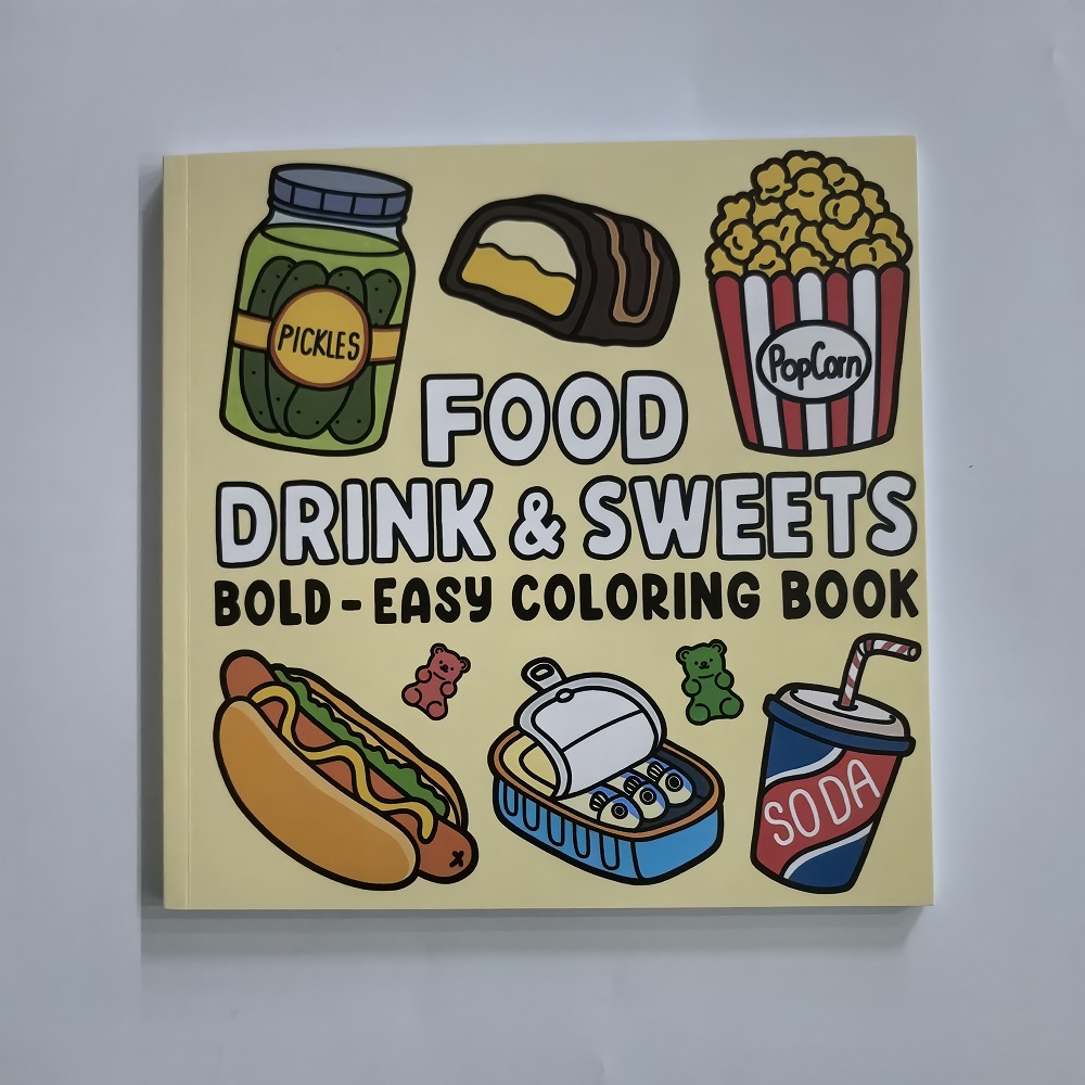 Yetişkinler ve Çocuklar için Y - Food Y Snacks Coloring Book incelemesi ve fiyatı