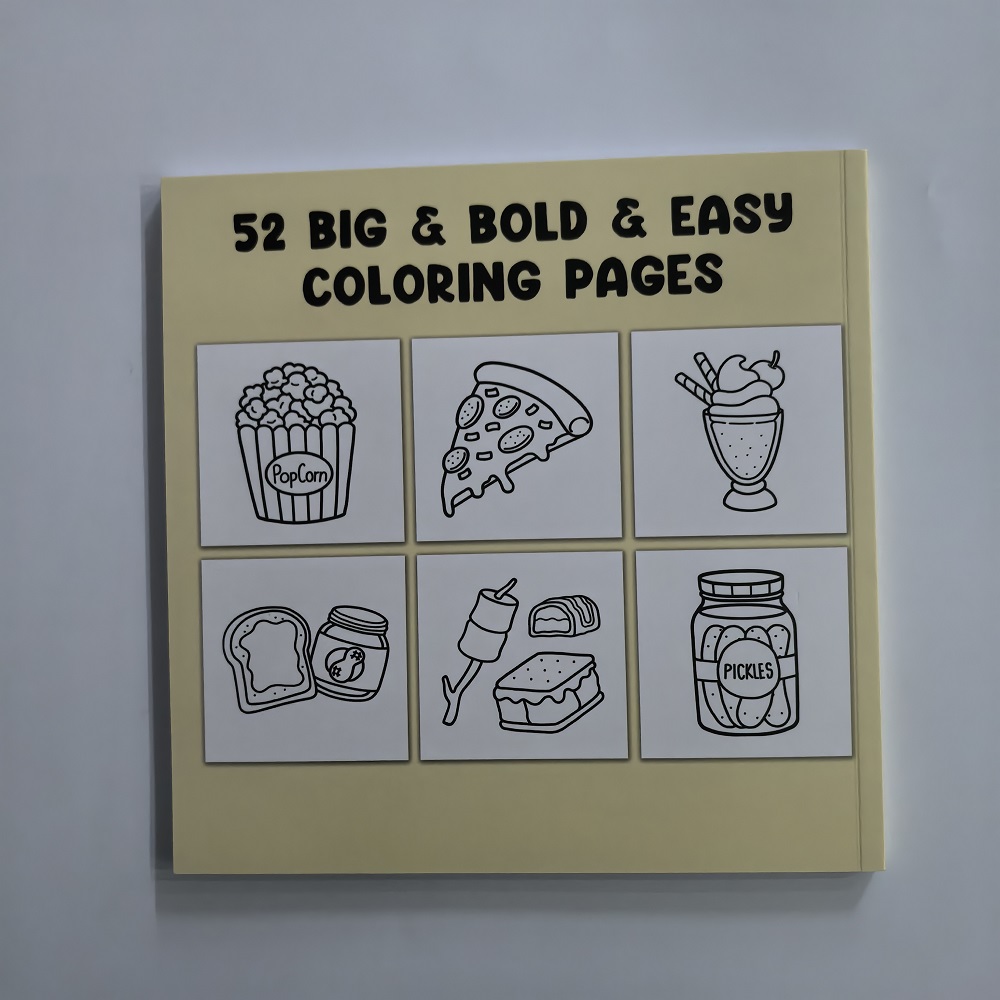 Yetişkinler ve Çocuklar için Y - Food Y Snacks Coloring Book incelemesi ve fiyatı