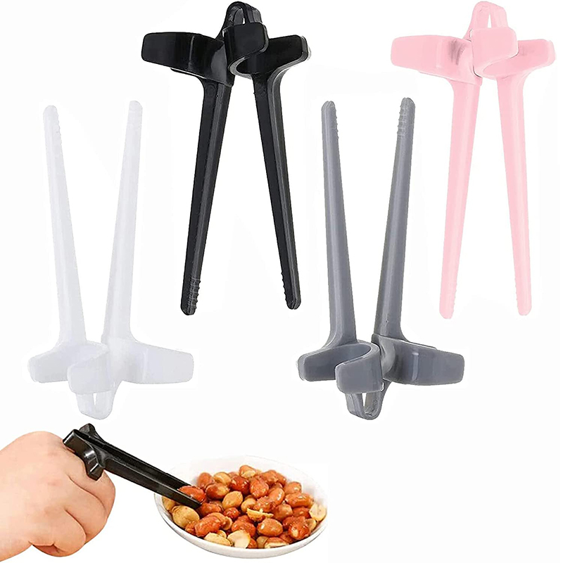 1PC Lazy Fingers Chopsticks -  - Snacks Food Video incelemesi ve fiyatı
