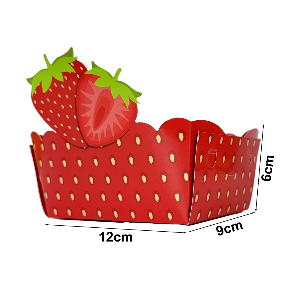 Çilek Desenli Tek Kullanımlık  - Food Snacks For Baby Shower incelemesi ve fiyatı