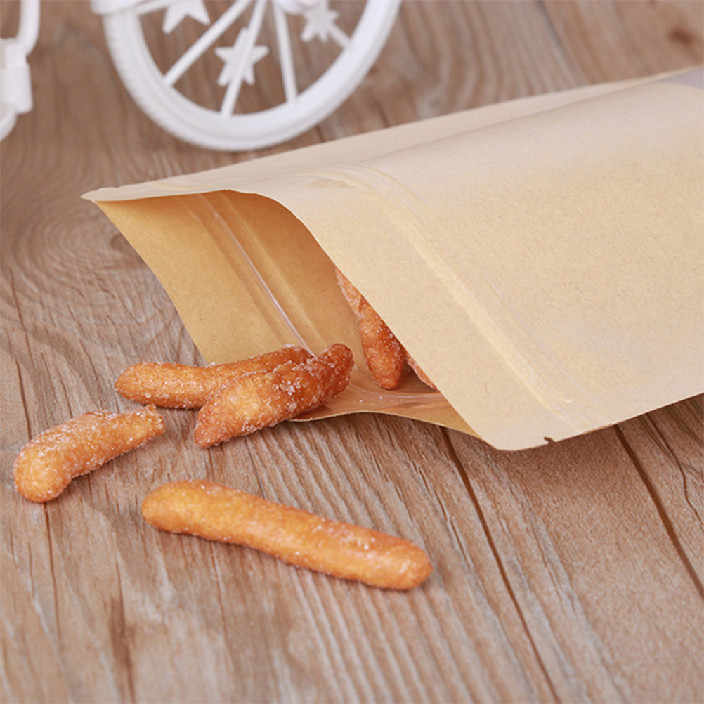 50 Adet Kraft Kağıt Fermuarlı  - Food And Snacks incelemesi ve fiyatı