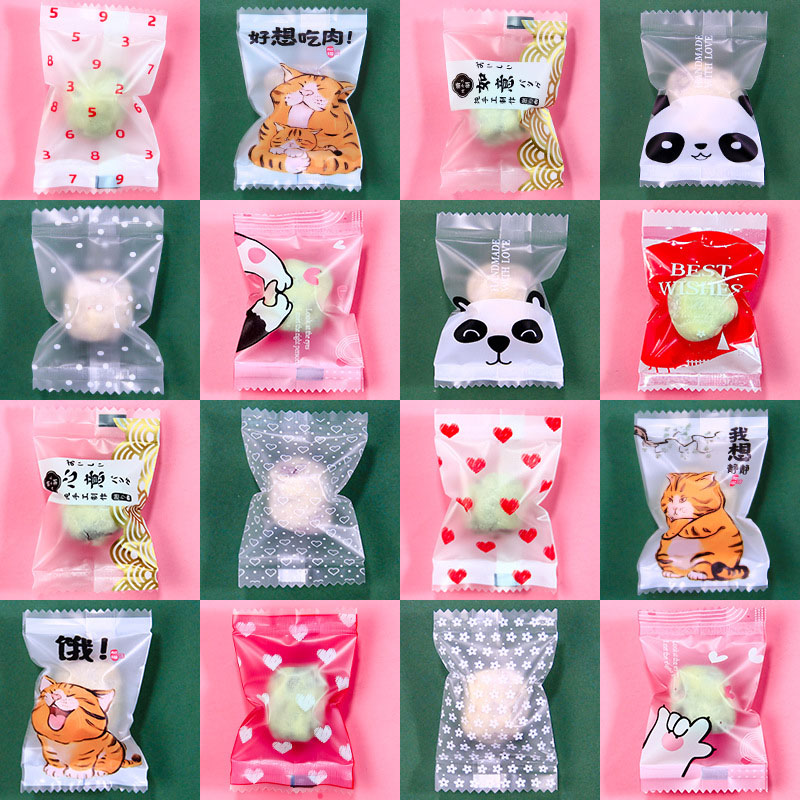 AQ 100 adet/grup karikatür sev - Food Snacks For Baby Shower incelemesi ve fiyatı