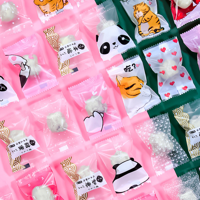 AQ 100 adet/grup karikatür sev - Food Snacks For Baby Shower incelemesi ve fiyatı