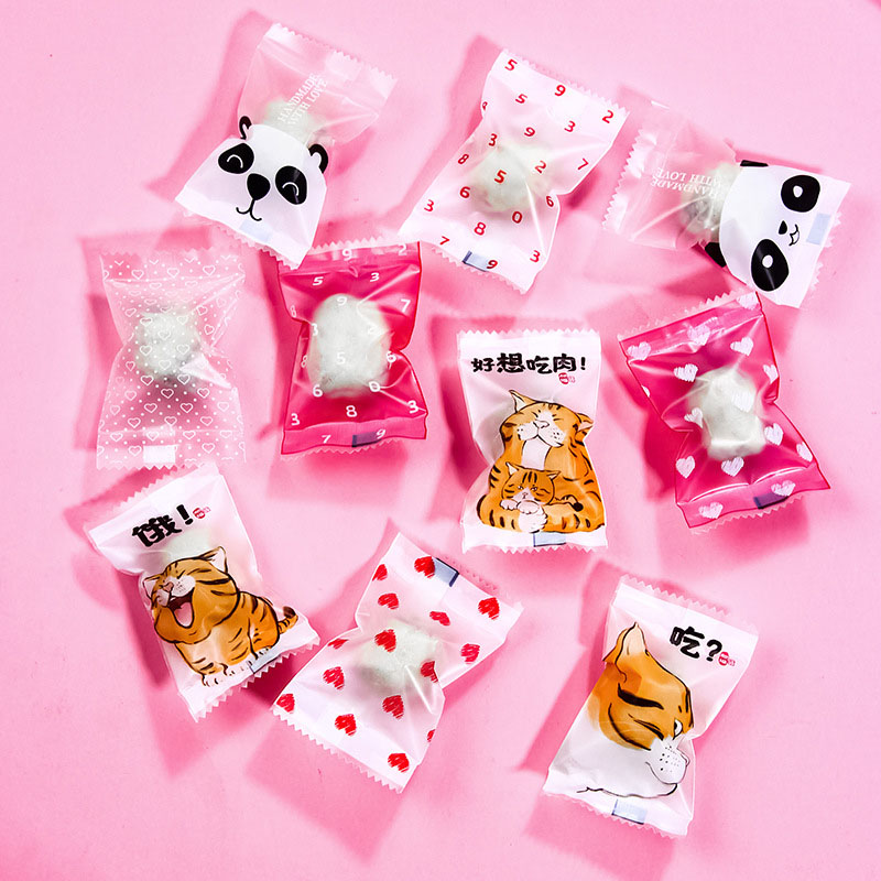 AQ 100 adet/grup karikatür sev - Food Snacks For Baby Shower incelemesi ve fiyatı