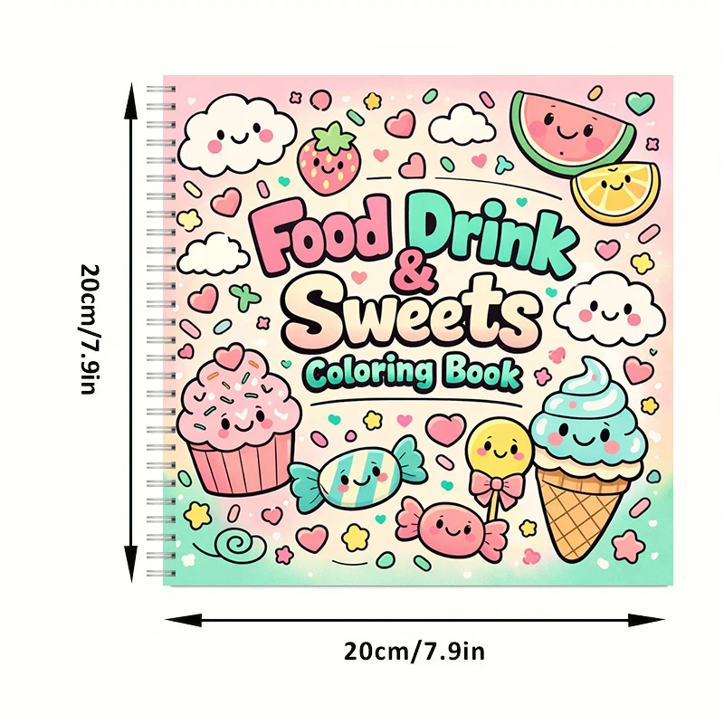 Yetişkinler için Boyama Kitabı - Food Y Snacks Coloring Book incelemesi ve fiyatı