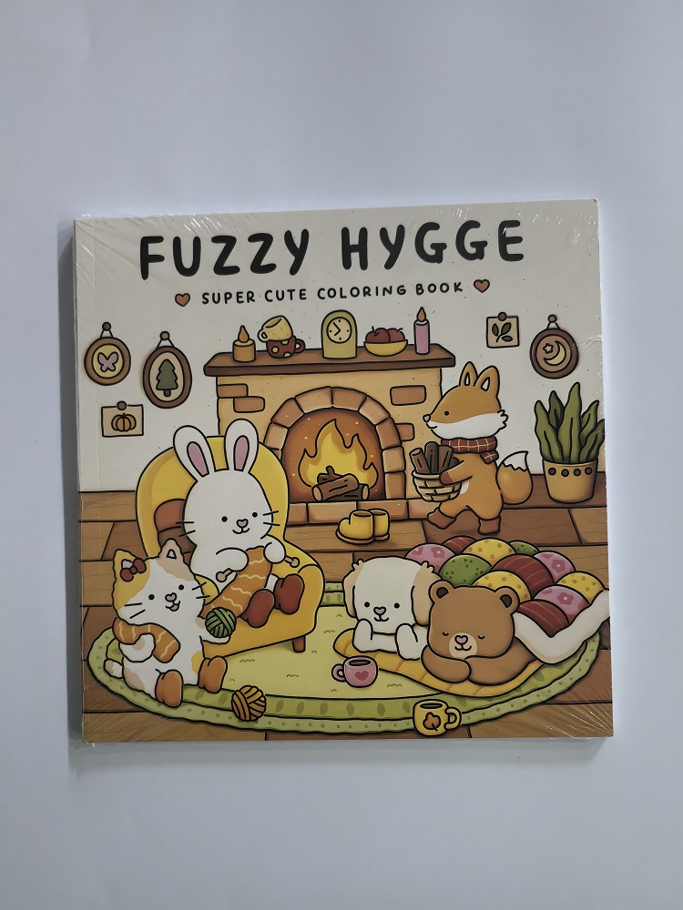 FUZZY HYGGE Yetişkin Boyama Ki - Food Y Snacks Coloring Book incelemesi ve fiyatı