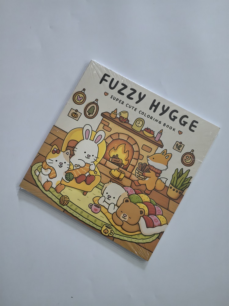 FUZZY HYGGE Yetişkin Boyama Ki - Food Y Snacks Coloring Book incelemesi ve fiyatı
