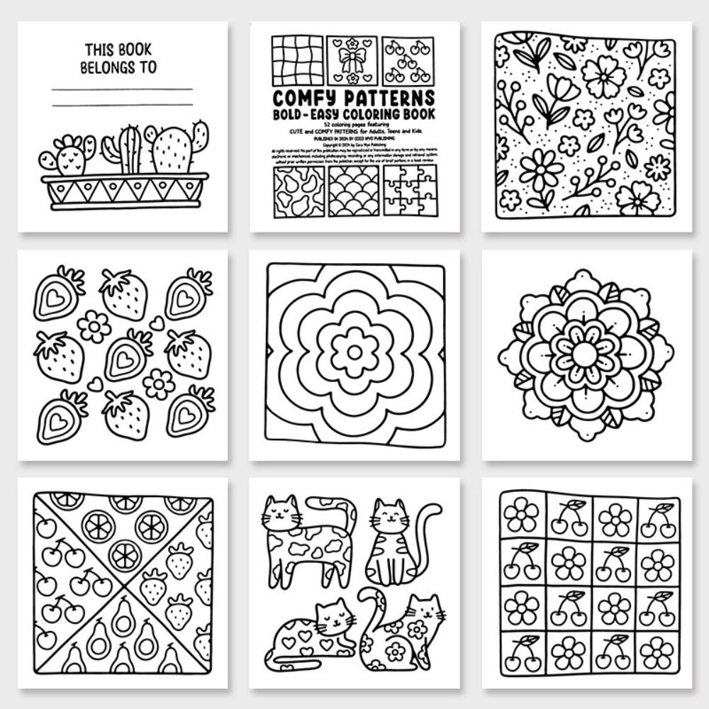 Kızlar İçin Yatıştırıcı Boyama - Food Y Snacks Coloring Book incelemesi ve fiyatı