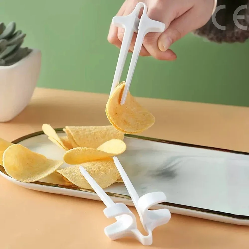 1PC Lazy Fingers Chopsticks -  - Snacks Food Video incelemesi ve fiyatı