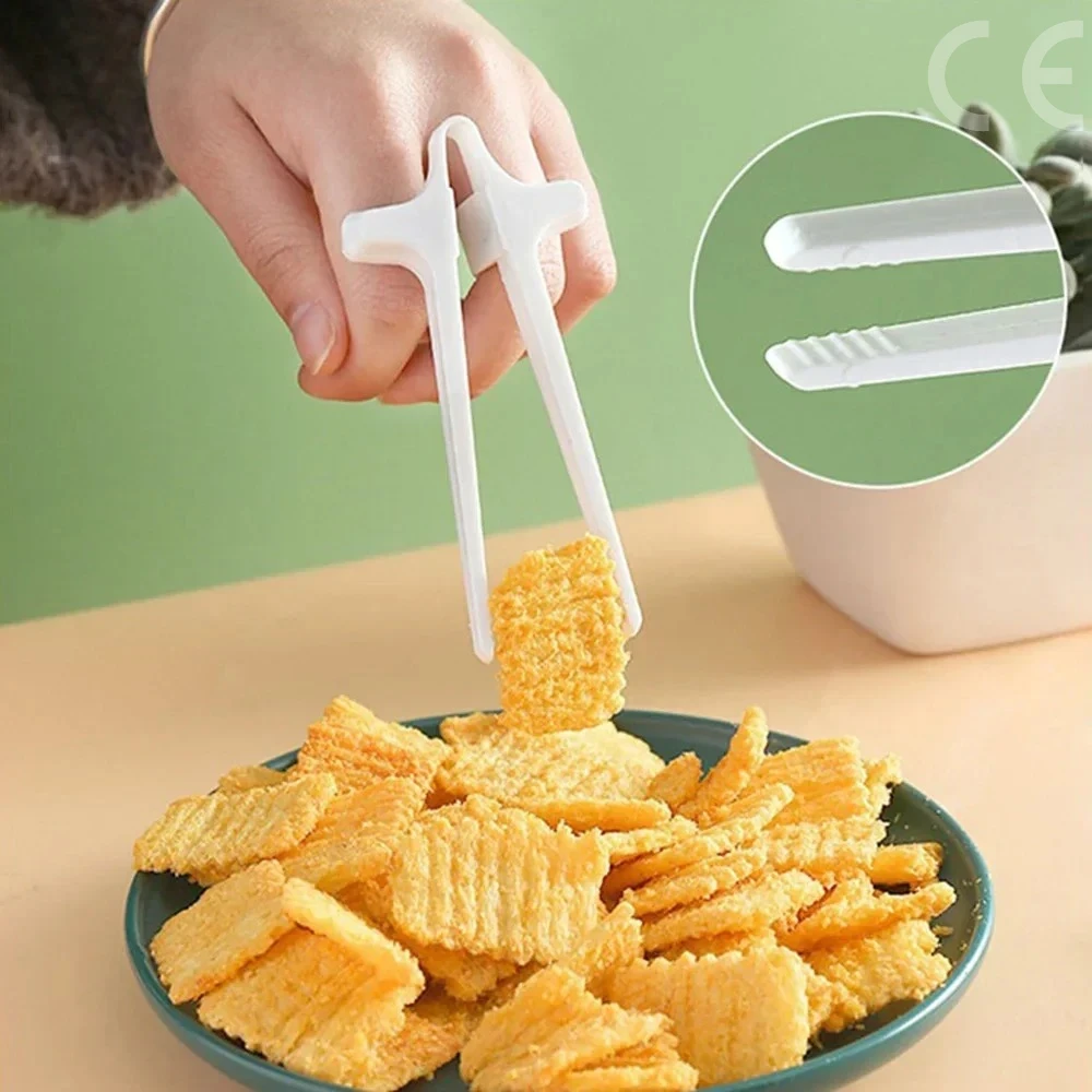 1PC Lazy Fingers Chopsticks -  - Snacks Food Video incelemesi ve fiyatı