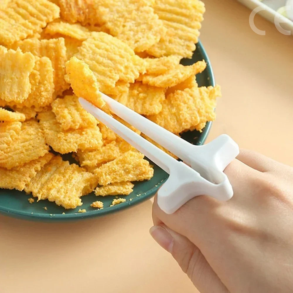 1PC Lazy Fingers Chopsticks -  - Snacks Food Video incelemesi ve fiyatı