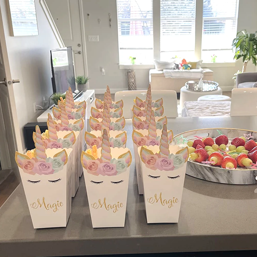 6/12 adet Unicorn Patlamış Mıs - Food Snacks For Baby Shower incelemesi ve fiyatı